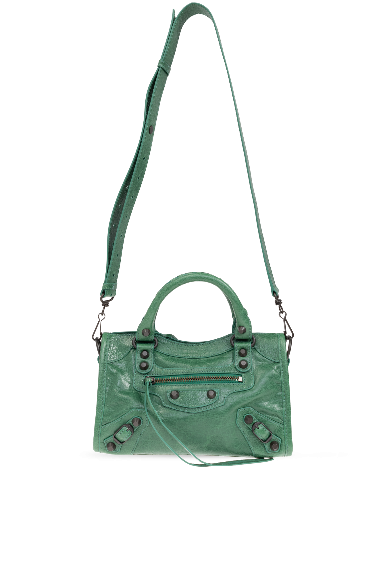 Green balenciaga purse online